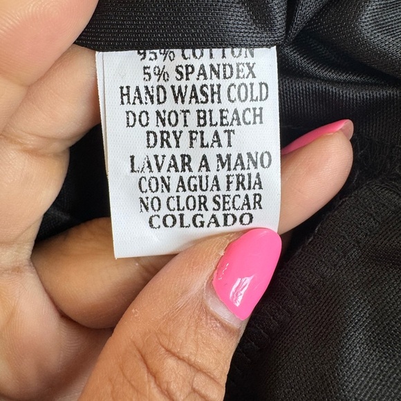 Black Bodycon Dress with Gold Stud Embellishments – Long Sleeve – Size L - Picture 9 of 9